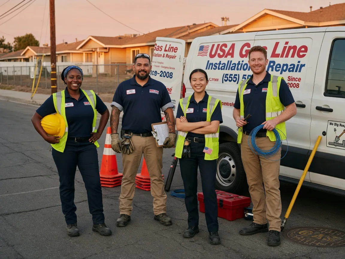 Gas Line Installation company in Dunlevy, PA